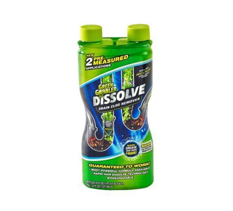 Green Gobbler Liquid Hair & Grease Clog Dissolver