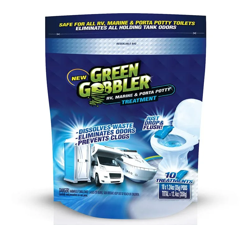 Green Gobbler RV, Marine & Porta Potty Treatment