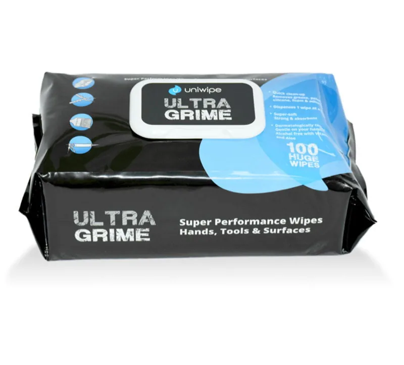 Ultragrime Industrial Clean up Wipes