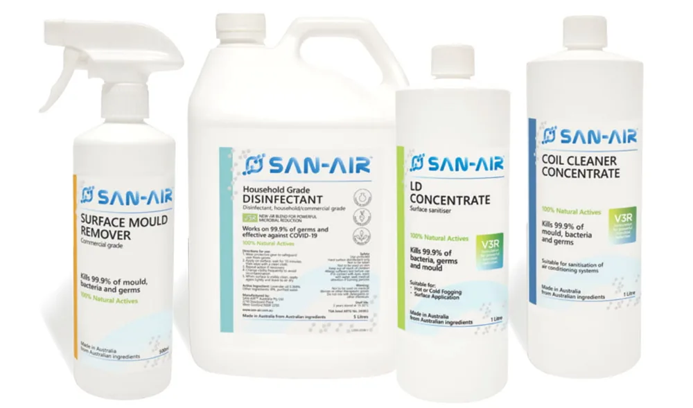 San-Air cleaning products